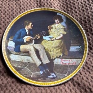 Norman Rockwell Decorative Plate